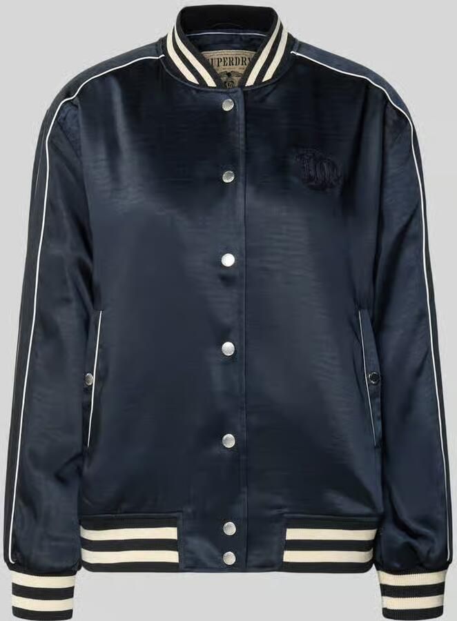 Superdry Bomberjack met logostitching model 'VARSITY' - Foto 2