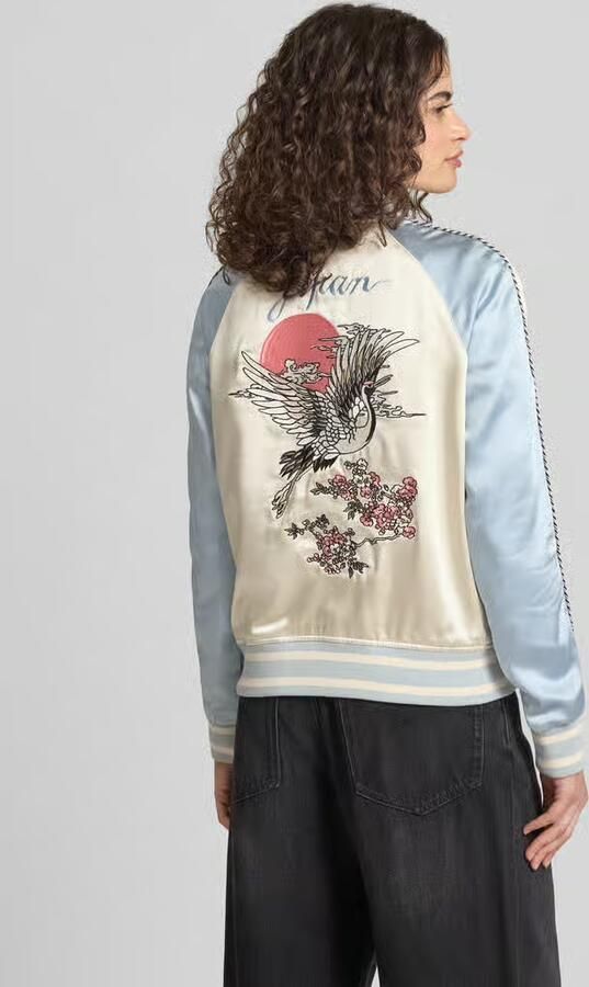 Superdry Bomberjack met motief- en logo-stitching - Foto 4