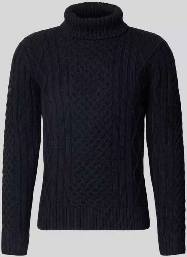 Superdry coltrui met kabelpatroon