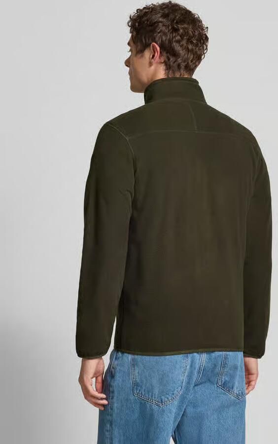 Superdry Fleecejack met opstaande kraag