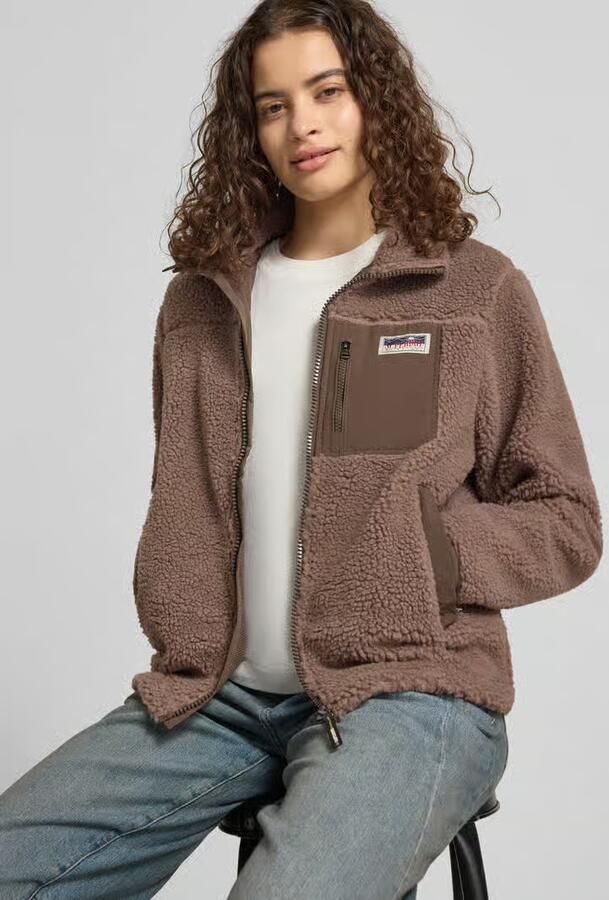 Superdry Fleecejack met ritssluiting model 'Heritage' - Foto 2