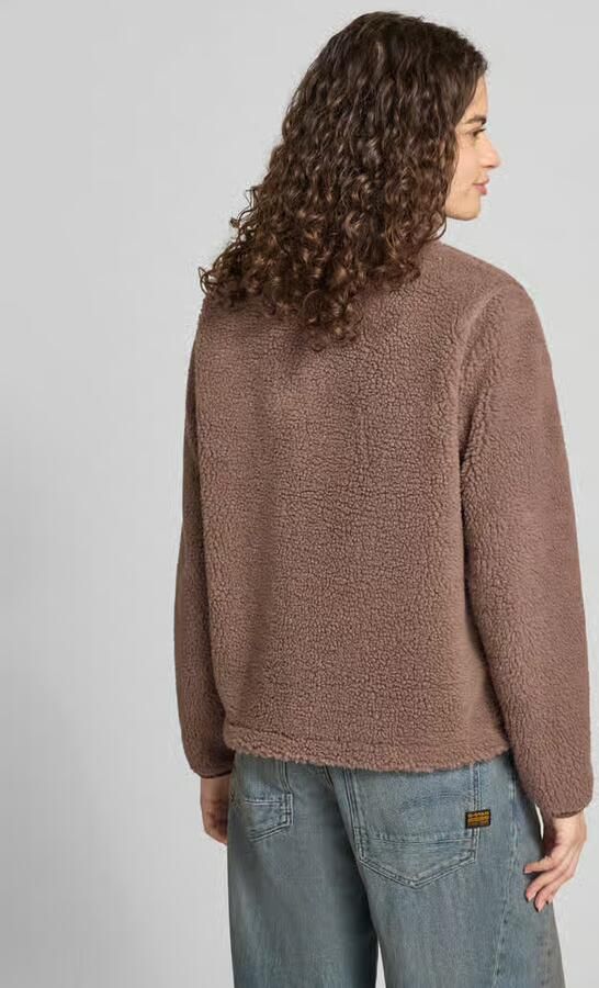 Superdry Fleecejack met ritssluiting model 'Heritage'