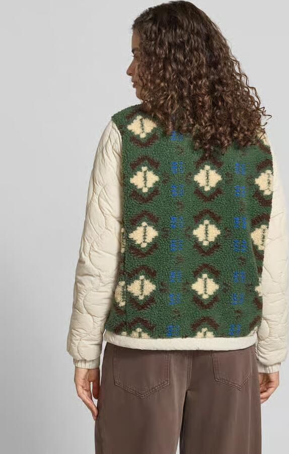 Superdry Fleecejack met stiknaden en labeldetail - Foto 2