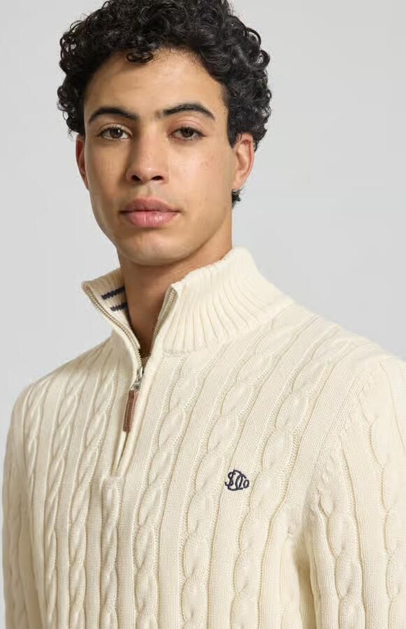 Superdry Gebreide trui van puur katoen - Foto 2
