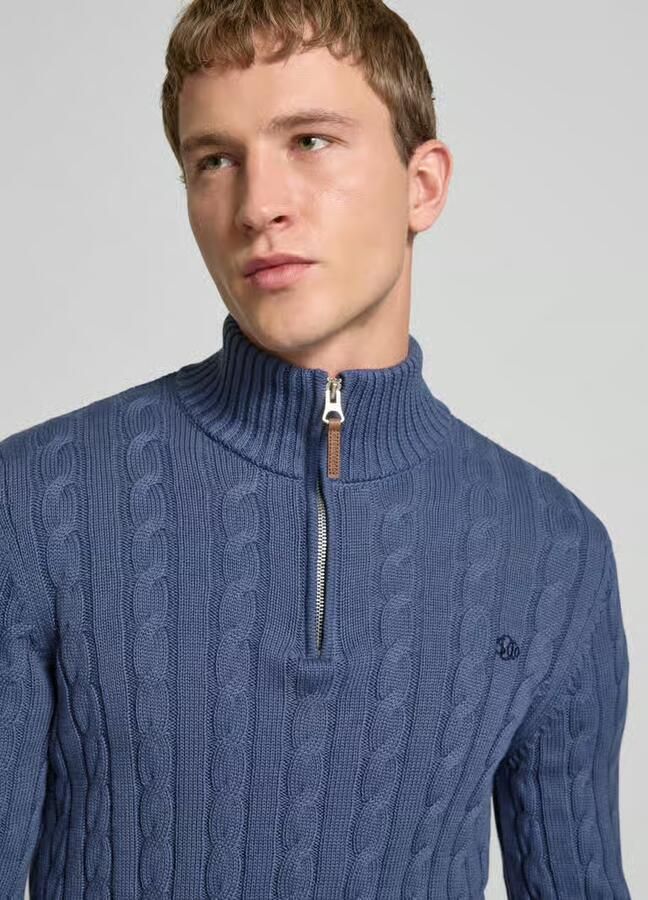 Superdry Gebreide trui van puur katoen - Foto 2