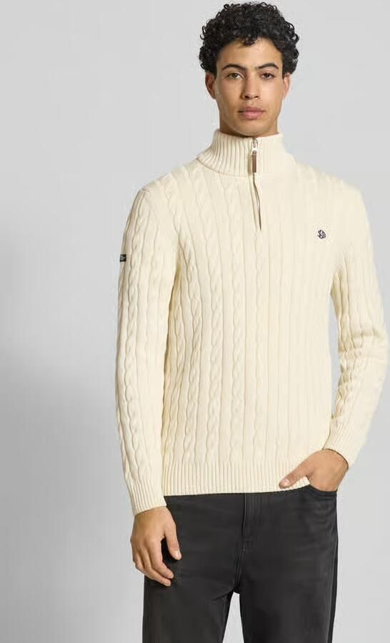Superdry Gebreide trui van puur katoen - Foto 2