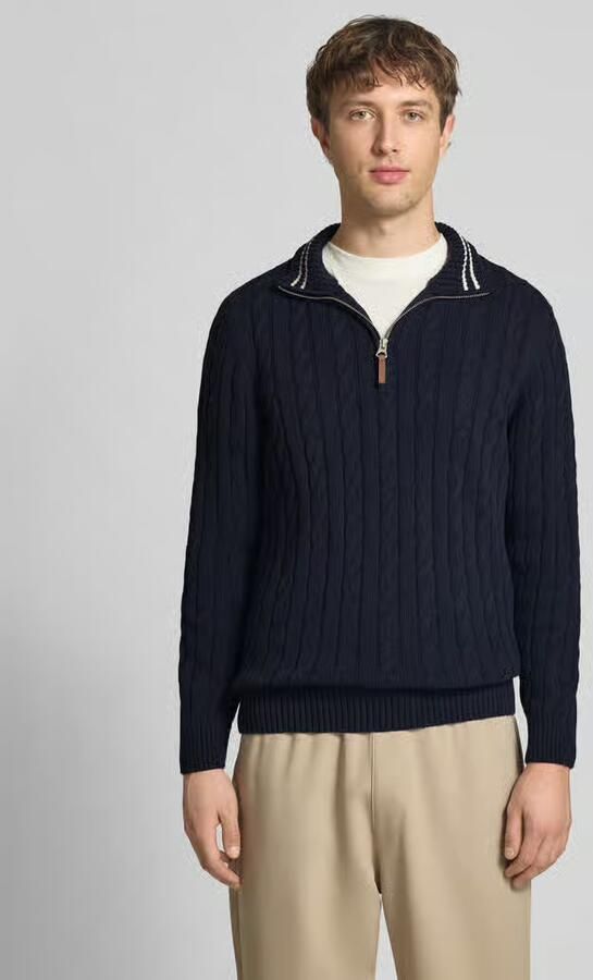Superdry Gebreide trui van puur katoen - Foto 3