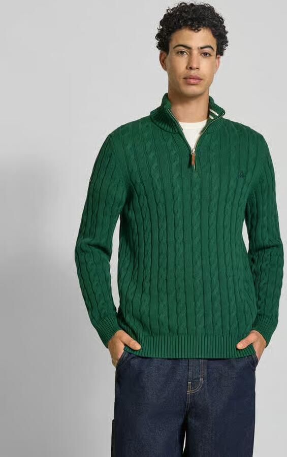 Superdry Gebreide trui van puur katoen - Foto 4