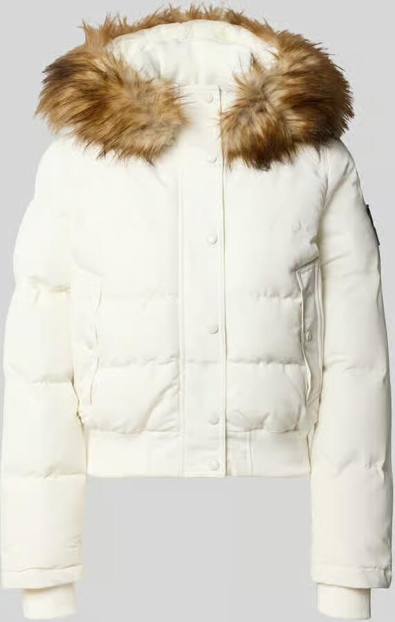 Superdry Gewatteerd jack met capuchon en imitatiebont model 'EVEREST BOMBER'