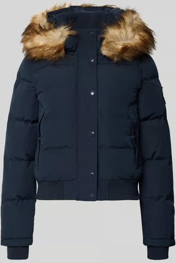 Superdry Gewatteerd jack met capuchon en imitatiebont model 'EVEREST BOMBER'