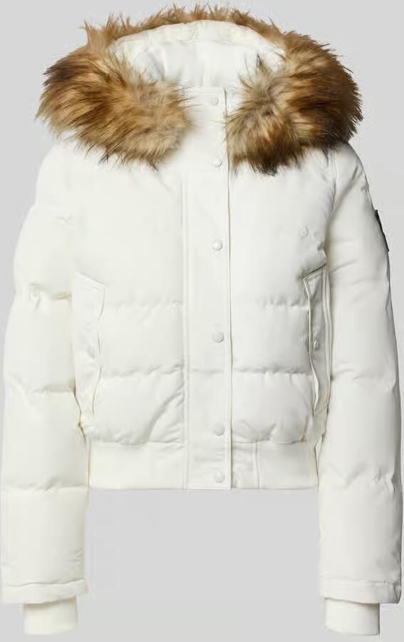 Superdry Gewatteerd jack met capuchon en imitatiebont model 'EVEREST BOMBER'