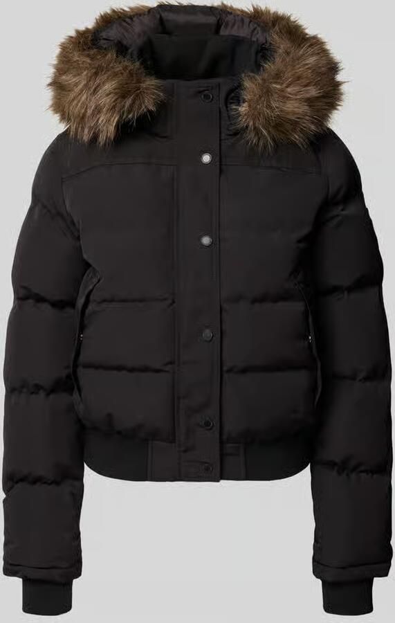 Superdry Gewatteerd jack met capuchon en imitatiebont model 'EVEREST BOMBER'