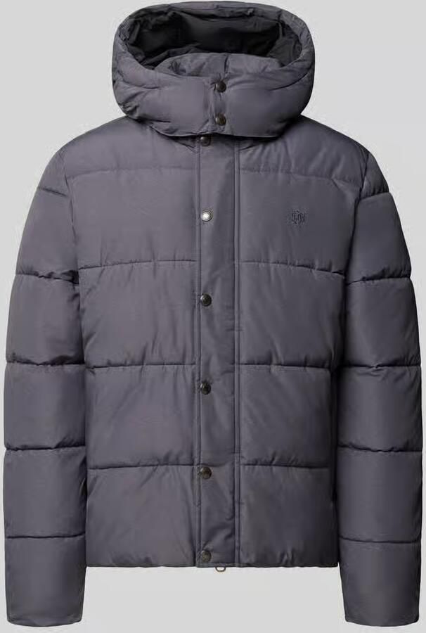 Superdry Gewatteerd jack met capuchon en ritssluiting