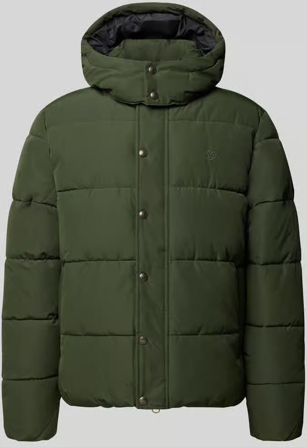 Superdry Gewatteerd jack met capuchon en ritssluiting