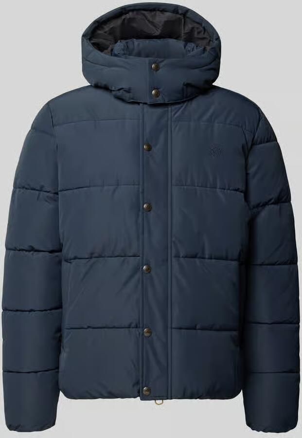 Superdry Gewatteerd jack met capuchon en ritssluiting
