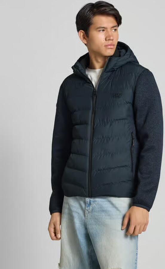 Superdry Gewatteerd jack met capuchon en ritszakken - Foto 2