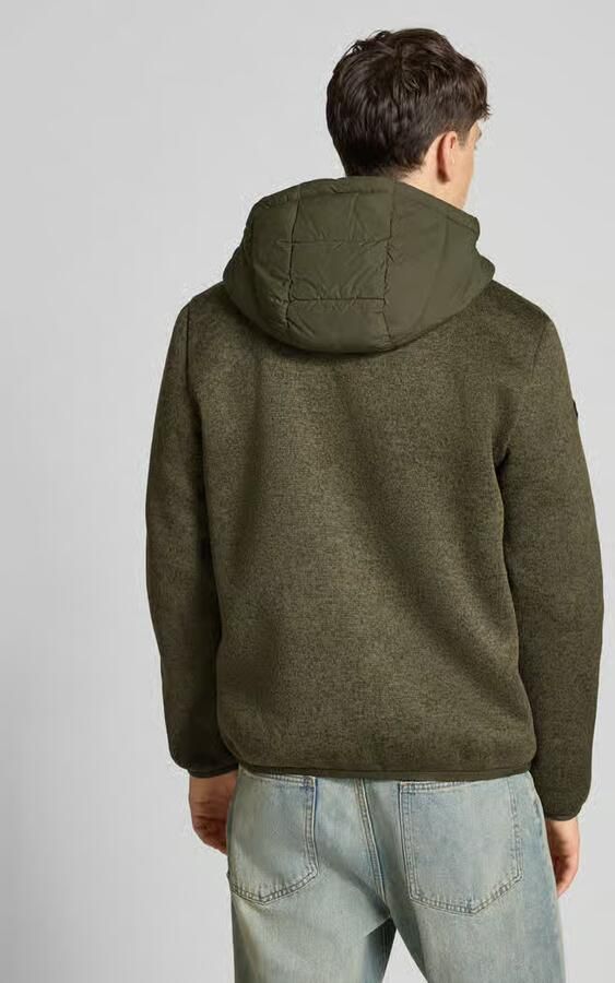 Superdry Gewatteerd jack met capuchon en ritszakken