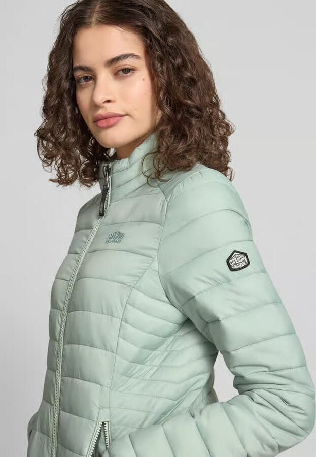 Superdry Gewatteerd jack met gestikt logo model 'FUJI'