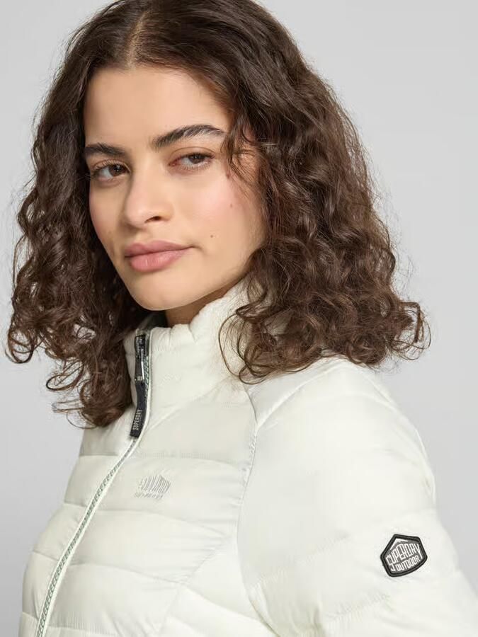 Superdry Gewatteerd jack met gestikt logo model 'FUJI'
