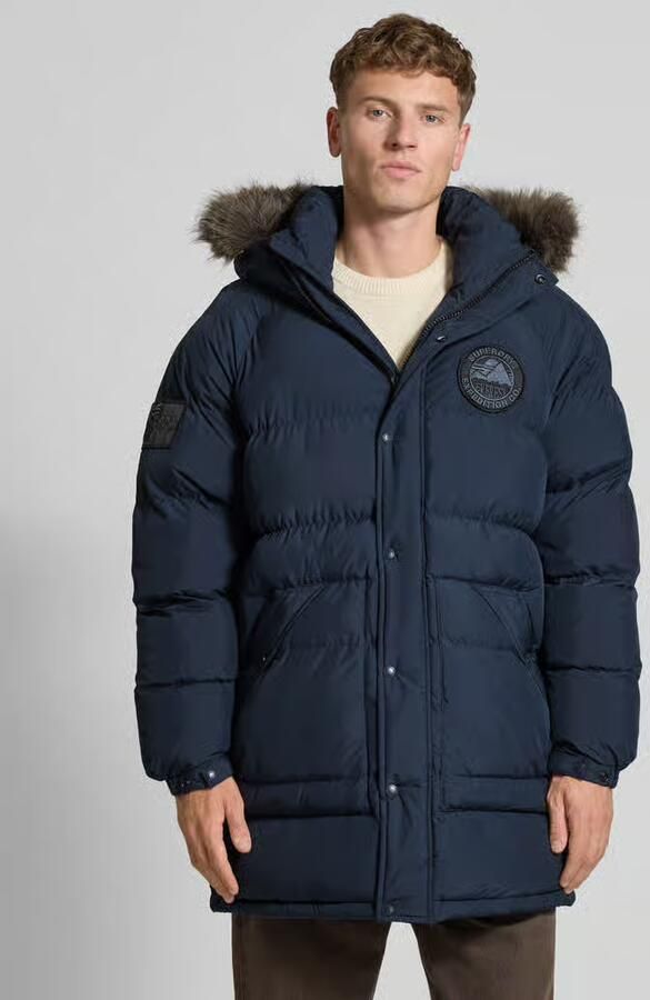 Superdry Gewatteerd jack met labelpatch model 'Everest' - Foto 2
