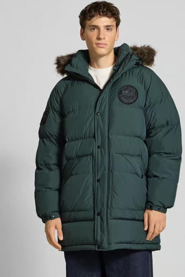 Superdry Gewatteerd jack met labelpatch model 'Everest' - Foto 2
