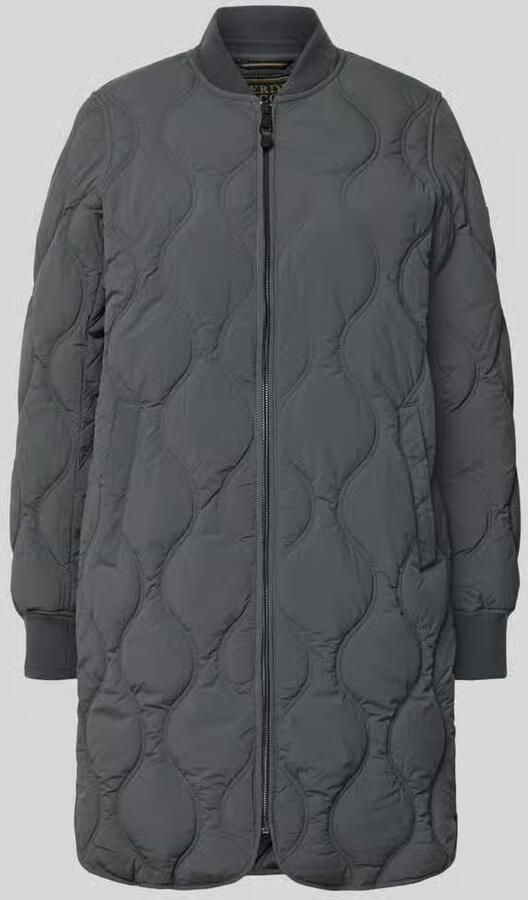 Superdry Gewatteerd jack met opstaande kraag en steekzakken