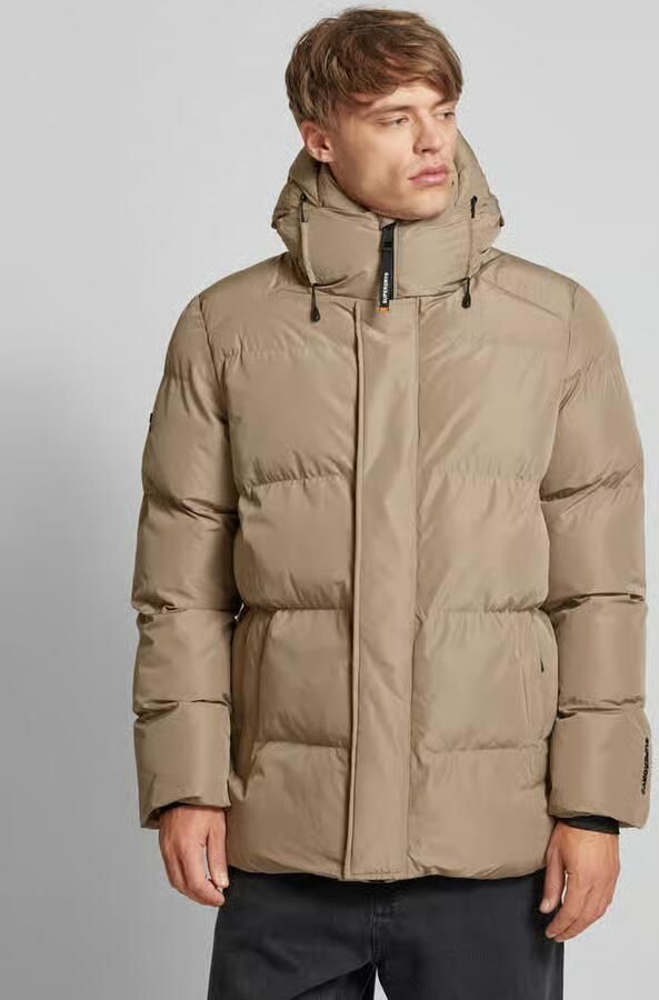 Superdry Five Baffle Hooded Sports Puffer Winterjas Heren - Foto 2