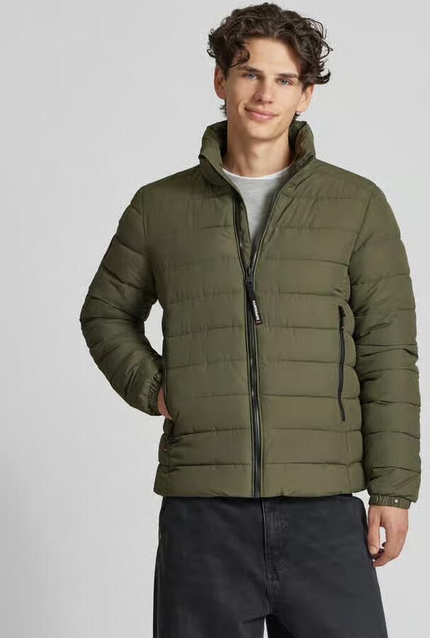 Superdry Gewatteerd jack met opstaande kraag model 'Fuji' - Foto 7
