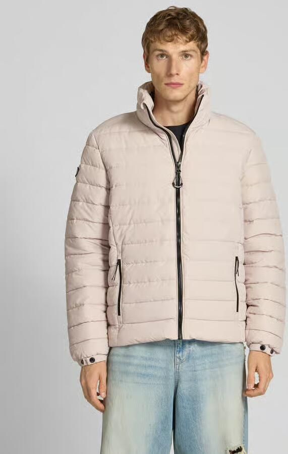 Superdry Gewatteerd jack met opstaande kraag model 'Fuji' - Foto 2