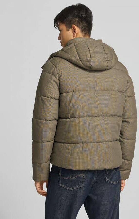 Superdry Gewatteerde jas met verborgen ritssluiting en labelstiksel - Foto 2