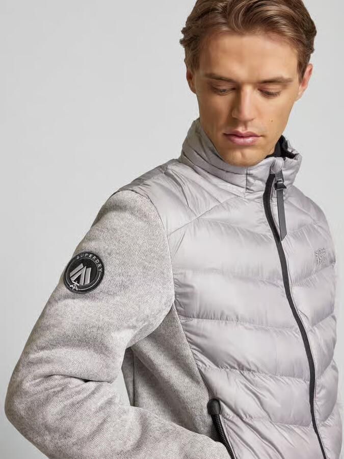 Superdry Gewatteerde jas STORM KNIT HYBRID PADDED JKT