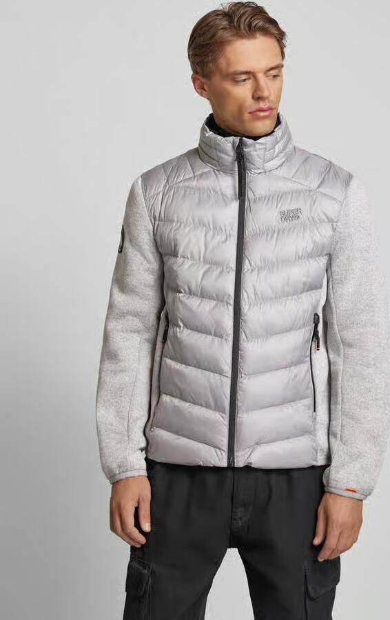 Superdry Gewatteerde jas STORM KNIT HYBRID PADDED JKT - Foto 3