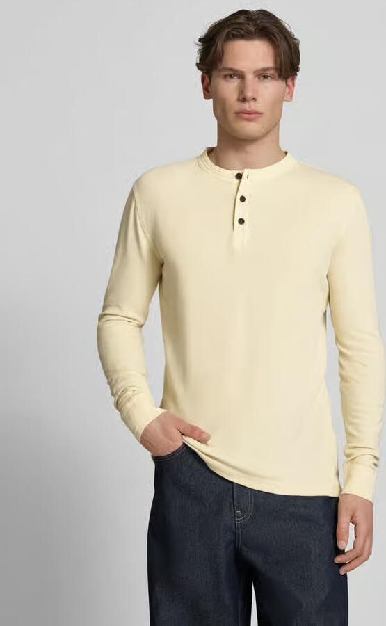 Superdry Longsleeve met knoopsluiting - Foto 4