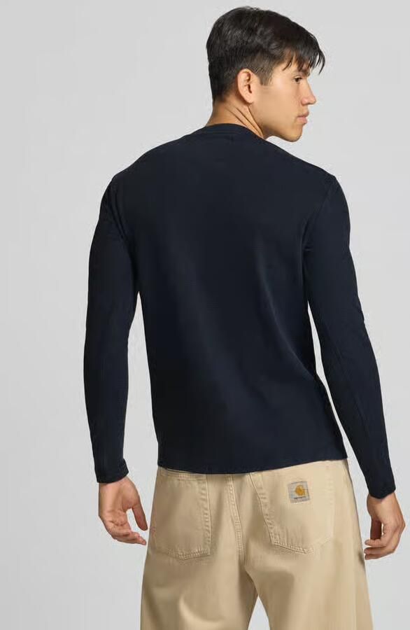 Superdry Longsleeve met structuurpatroon en knoopsluiting - Foto 4