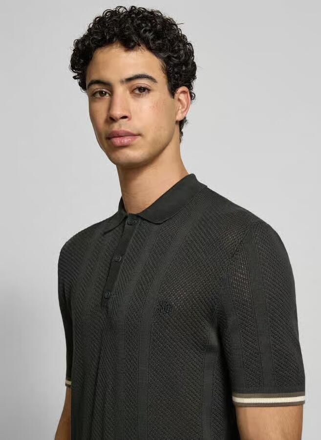 Superdry Poloshirt met labelstitching - Foto 2