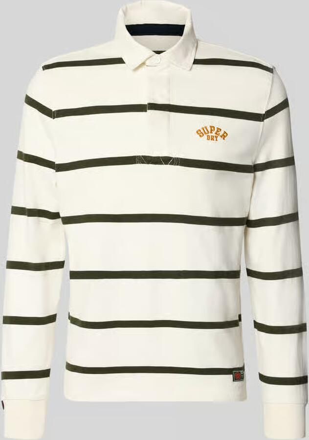 Superdry regular fit poloshirt met gestikt logo - Foto 3