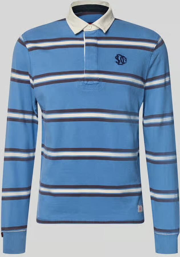 Superdry regular fit poloshirt met gestikt logo