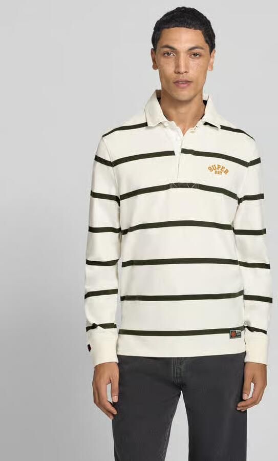 Superdry regular fit poloshirt met gestikt logo - Foto 5
