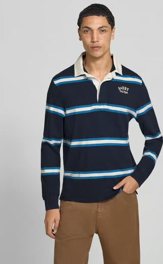 Superdry regular fit poloshirt met gestikt logo - Foto 2