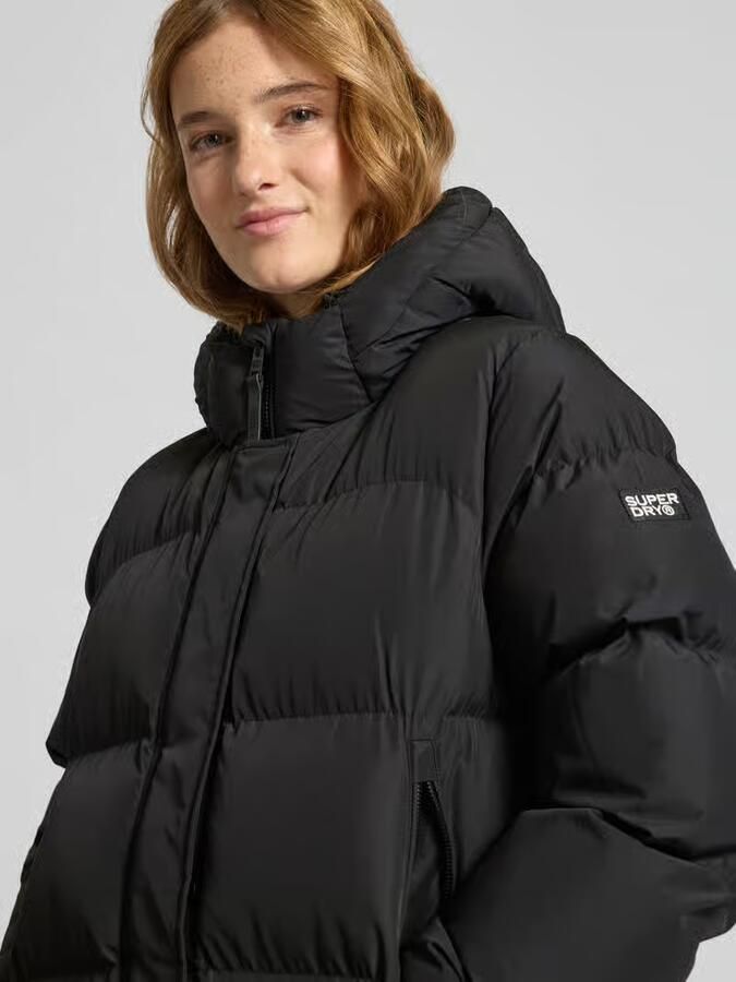 Superdry Gewatteerd jack met blinde ritssluiting en capuchon - Foto 2