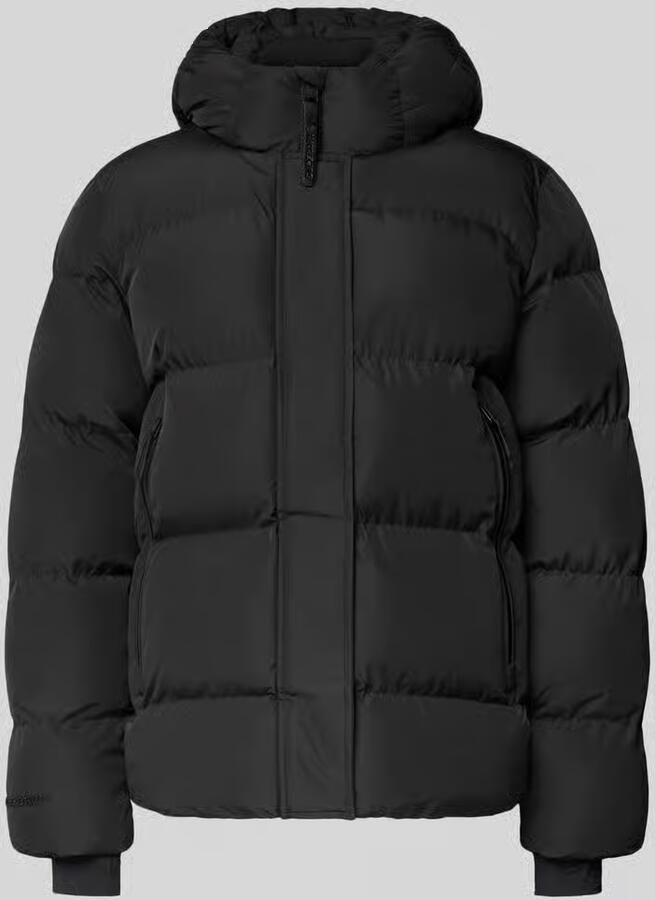 Superdry Gewatteerd jack met blinde ritssluiting en capuchon