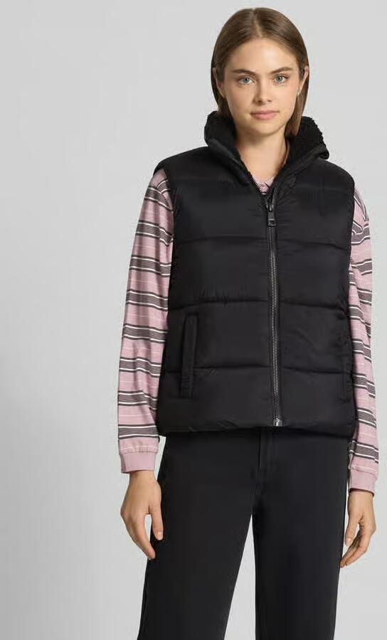 Superdry Regular fit bodywarmer in stiksels model 'BORG' - Foto 2