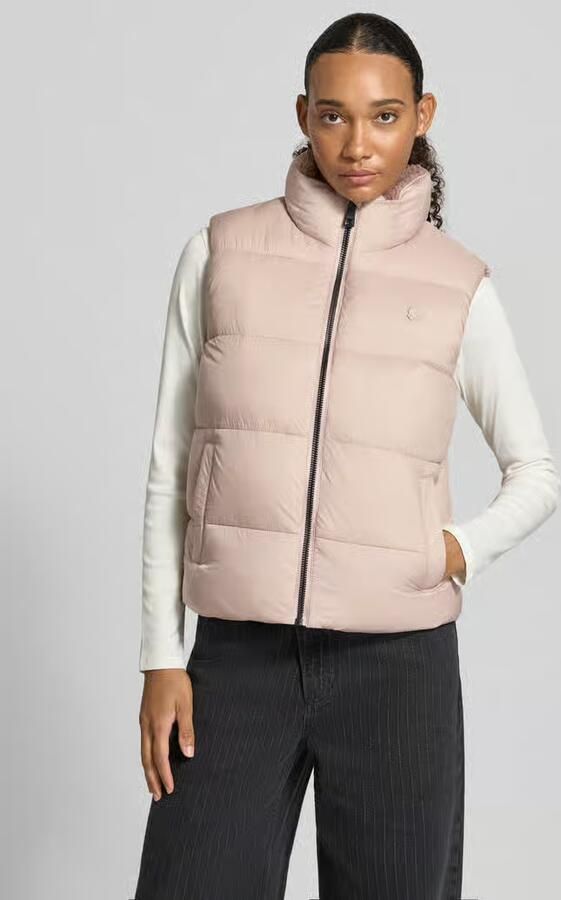 Superdry Regular fit bodywarmer in stiksels model 'BORG' - Foto 2