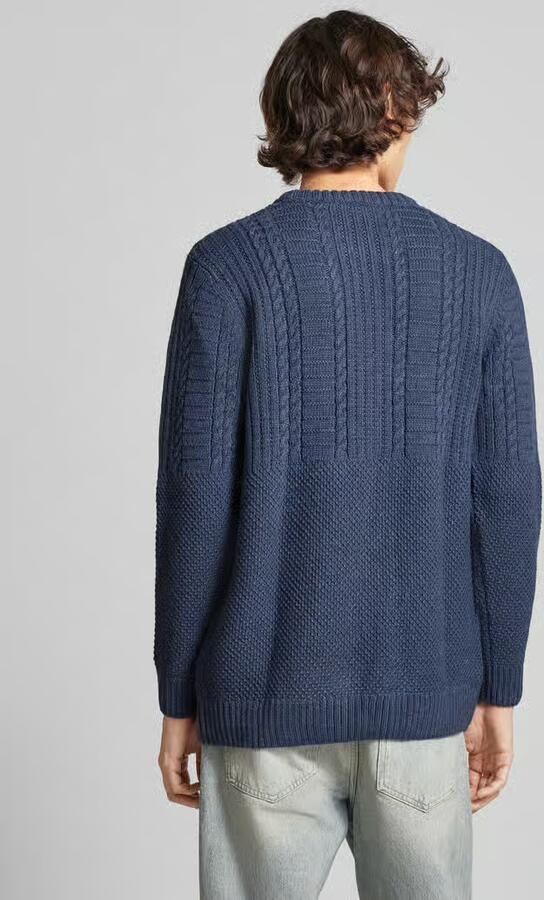 Superdry Regular fit gebreide pullover met wol model 'Jacob' - Foto 4