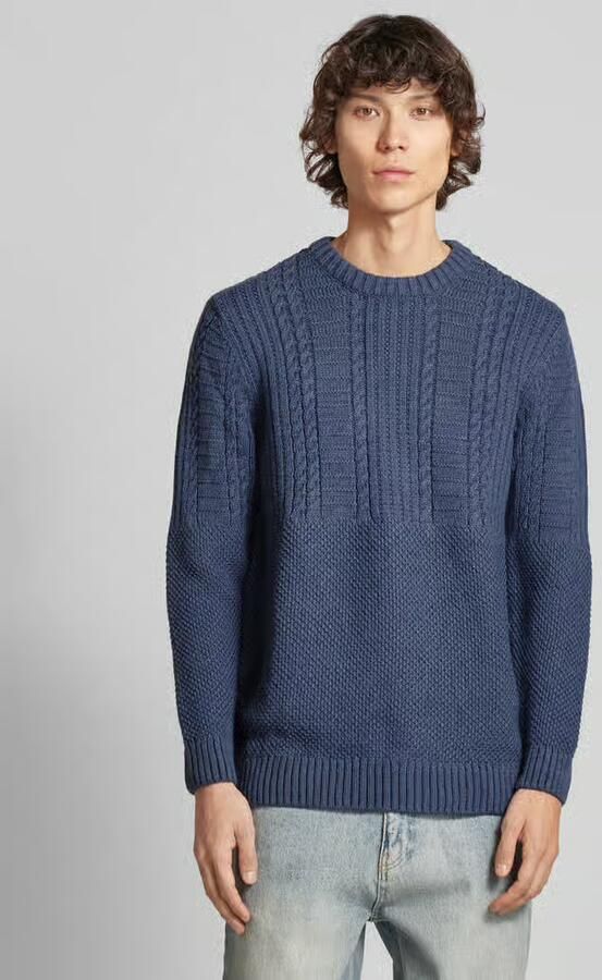 Superdry Regular fit gebreide pullover met wol model 'Jacob' - Foto 3