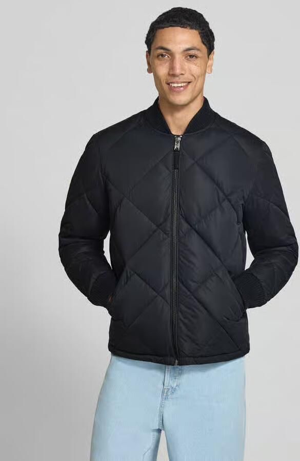 Superdry Regular fit gewatteerd jack met opstaande kraag - Foto 2