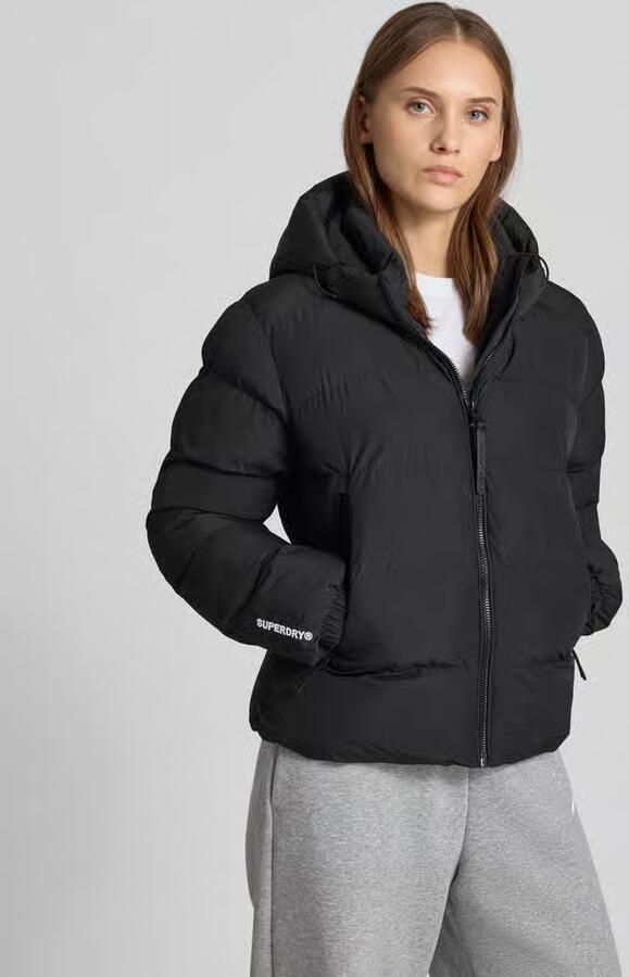 Superdry Gewatteerde jas HOODED SPORTS PUFFER JACKET - Foto 4