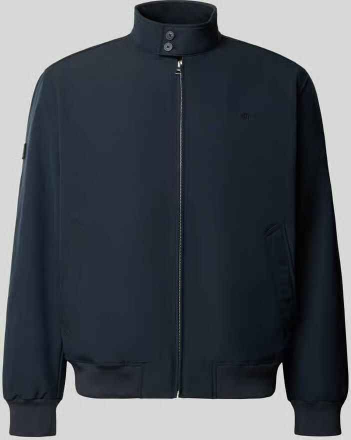 Superdry Regular fit jack met gestikt logo model 'HARRINGTON'