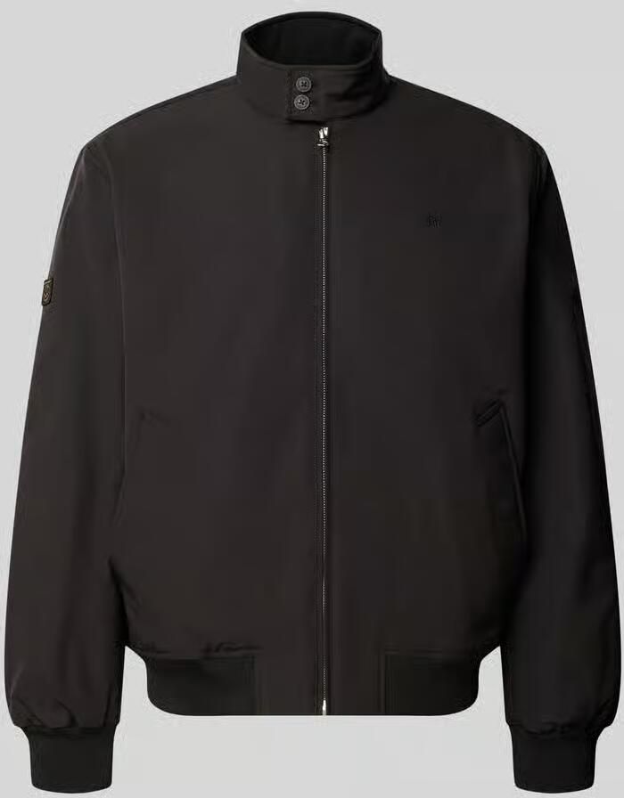 Superdry Regular fit jack met gestikt logo model 'HARRINGTON'