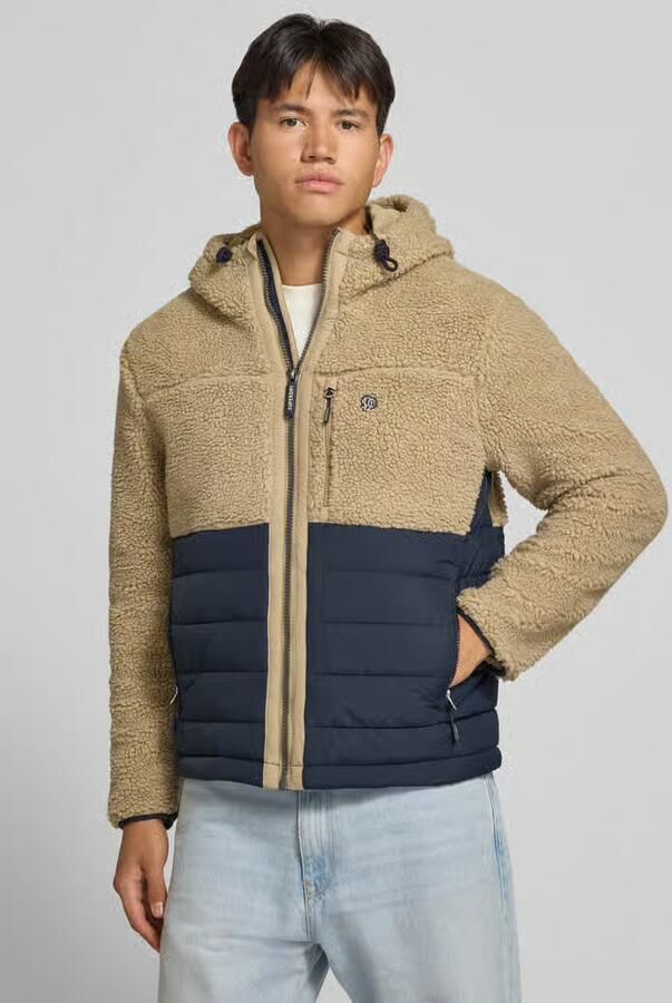 Superdry Regular fit jack met teddybont model 'Borg' - Foto 2